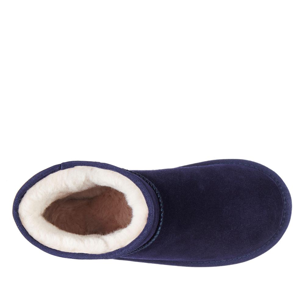 Topánky Emu Australia Wallaby Mini Teens T10103MIDN - tmavomodré