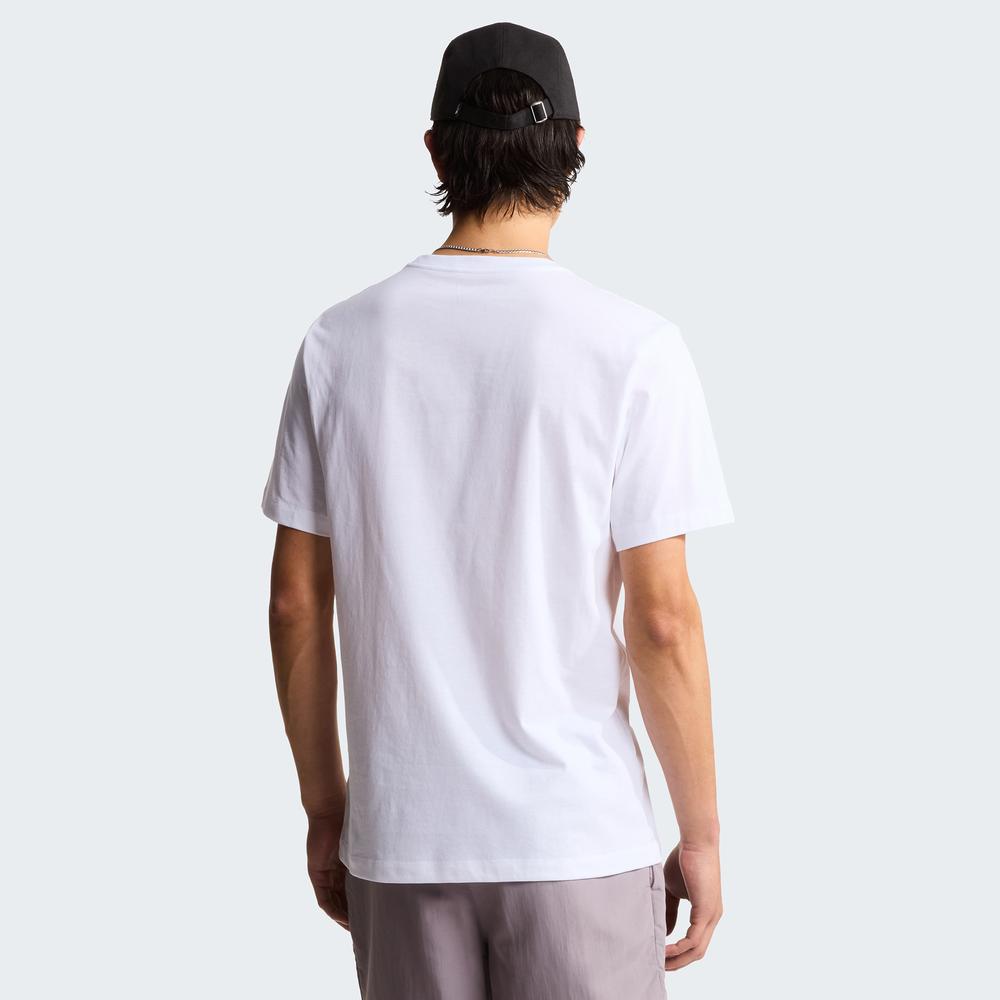 Mužský tričko The North Face Evolution Simple Dome 0A8CZ2FN41 - biele