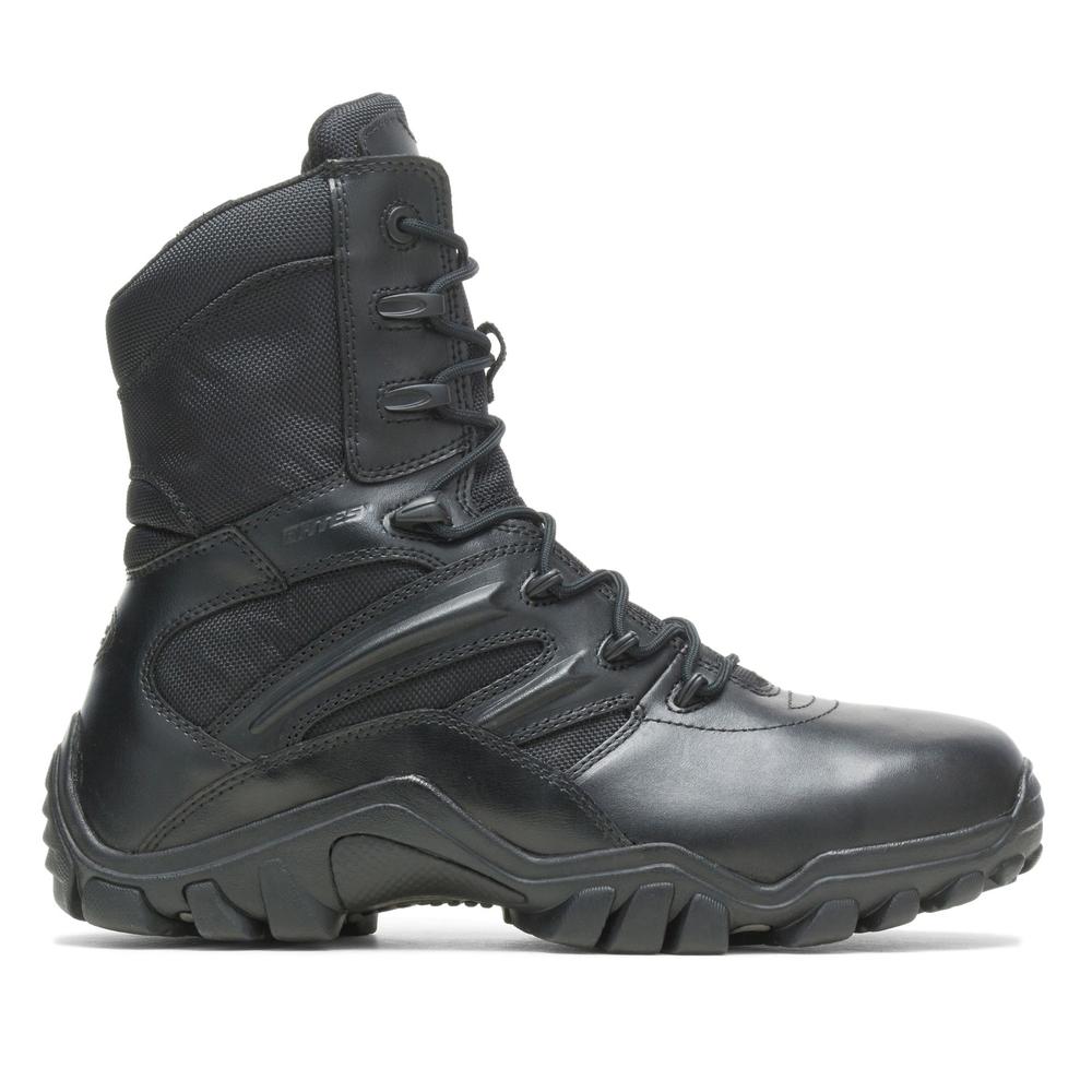 Topánky Bates 8 Delta Side Zip E02348 - čierna