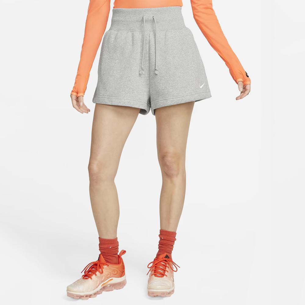 Dámske Šortky Nike Sportswear Phoenix Fleece FD1409-063 -šedý