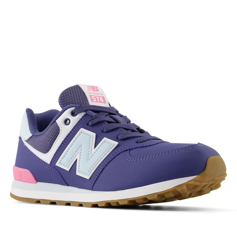 Detské topánky New Balance GC574NJ - tmavomodré