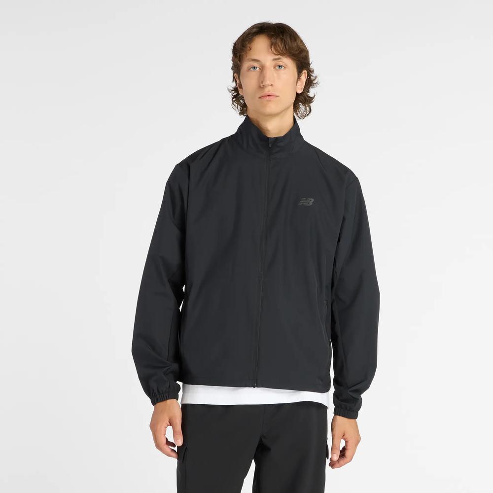 Mužský vetrovka New Balance Fast Days MJ6126S5BK - čierne