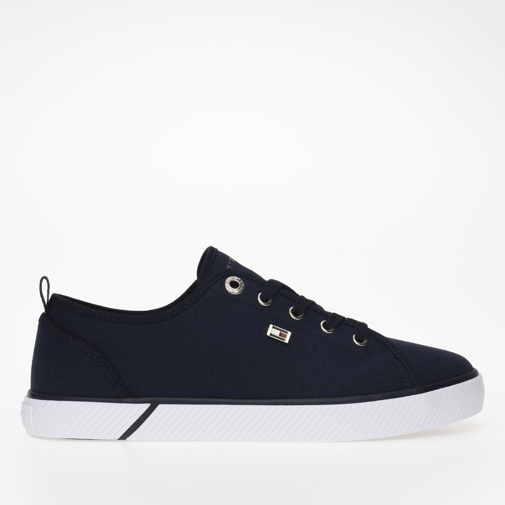 Topánky Tommy Hilfiger Vulc Canvas FW0FW08063-DW6 - tmavomodré
