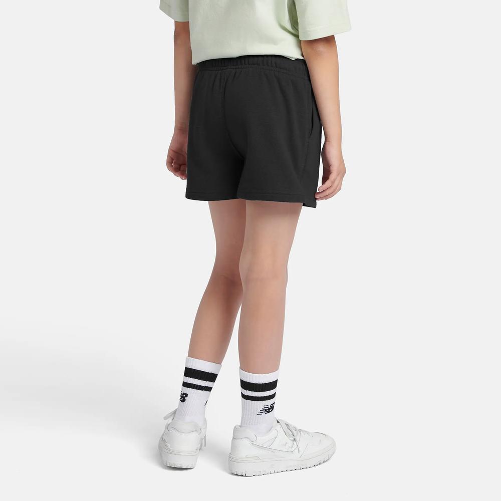 Detské Šortky New Balance LAKG0006BK - čierne