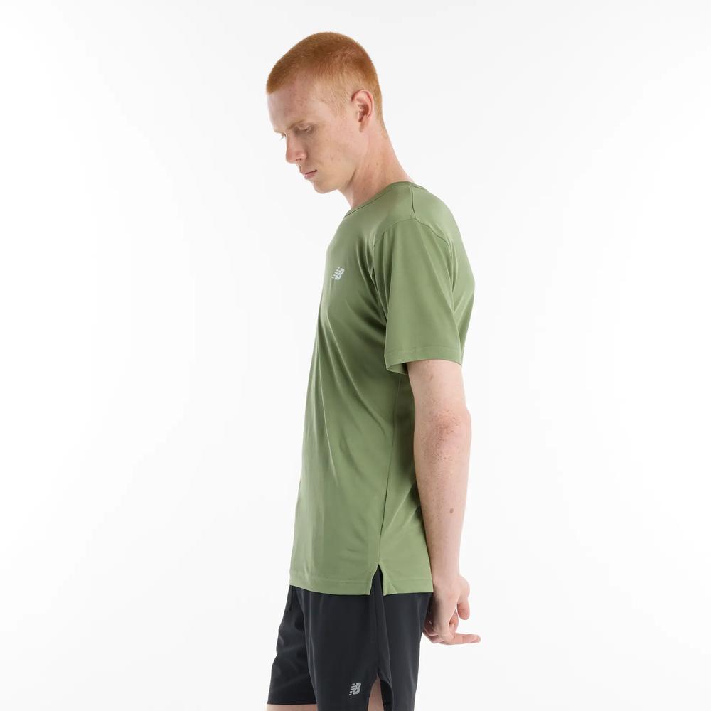 Pánske tričko New Balance MT61O0U4AAR - zelené
