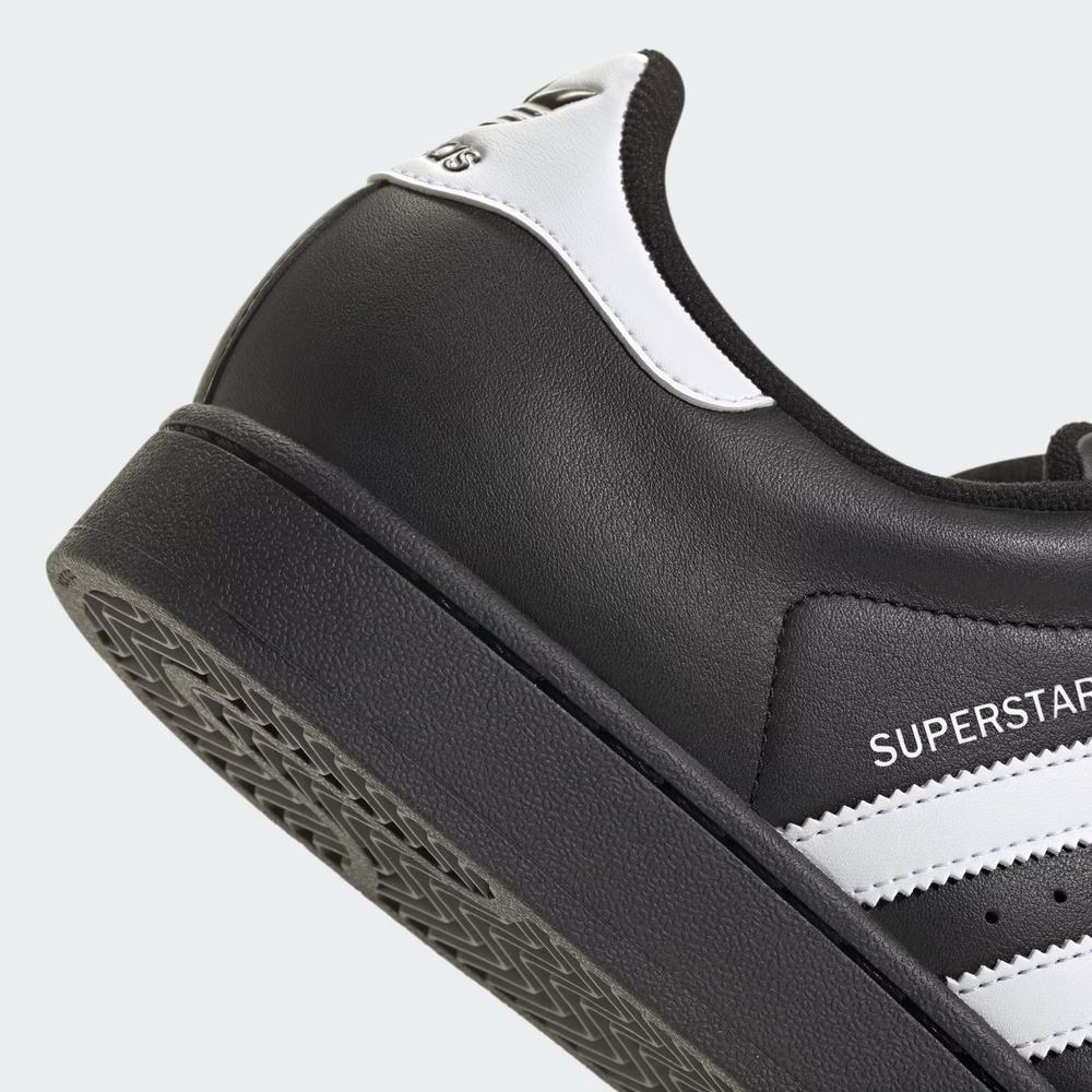 Unisex topánky adidas Originals Superstar II JI0079 - čierne