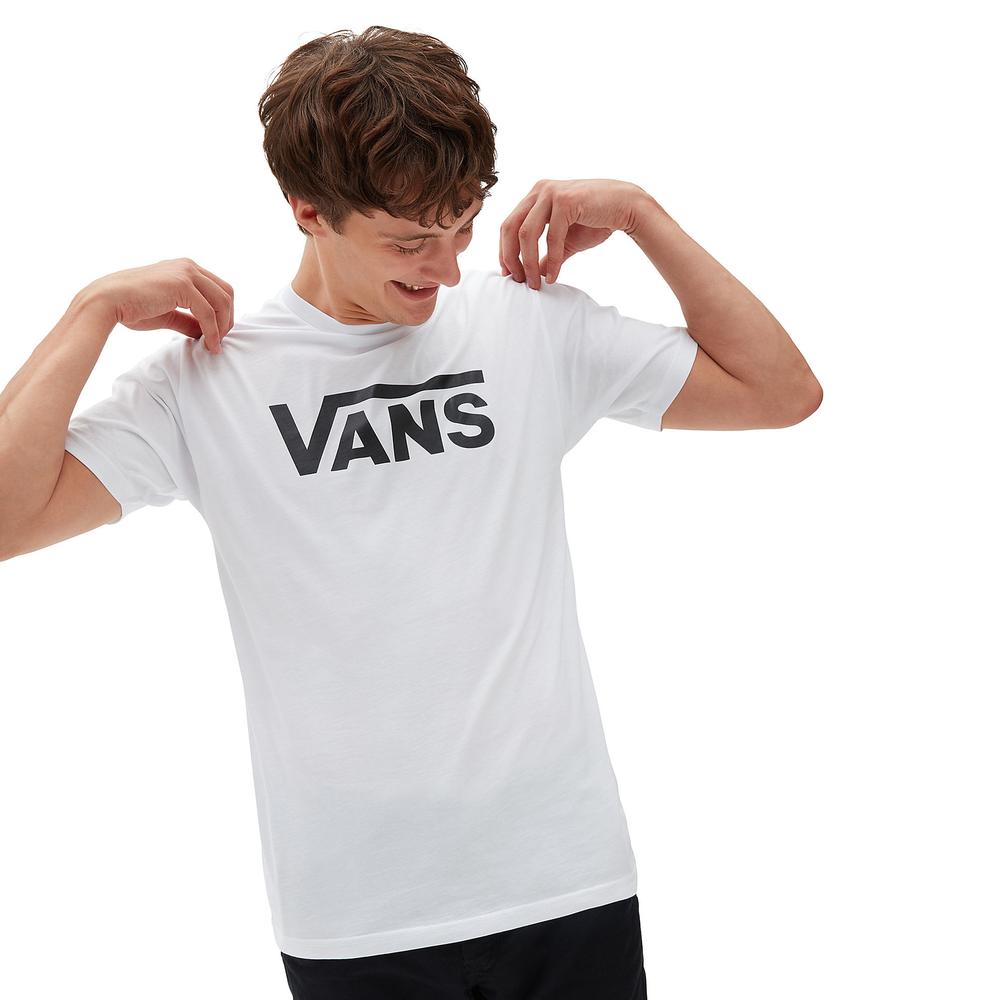 Tričko Vans T-shirt Classic VN000GGGYB21 - biele
