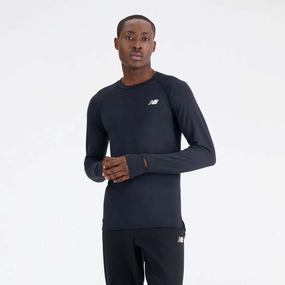 Pánske tričko New Balance MT33284BK - čierne