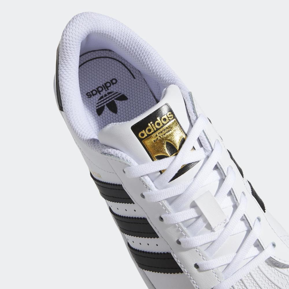 Topánky adidas Superstar FU7714 - biele