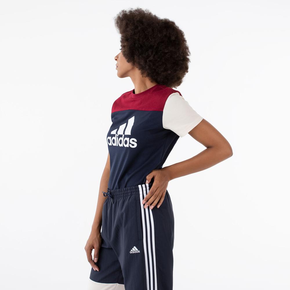Tričko adidas Essentials Colorblock Logo HJ9463 - viacfarebné