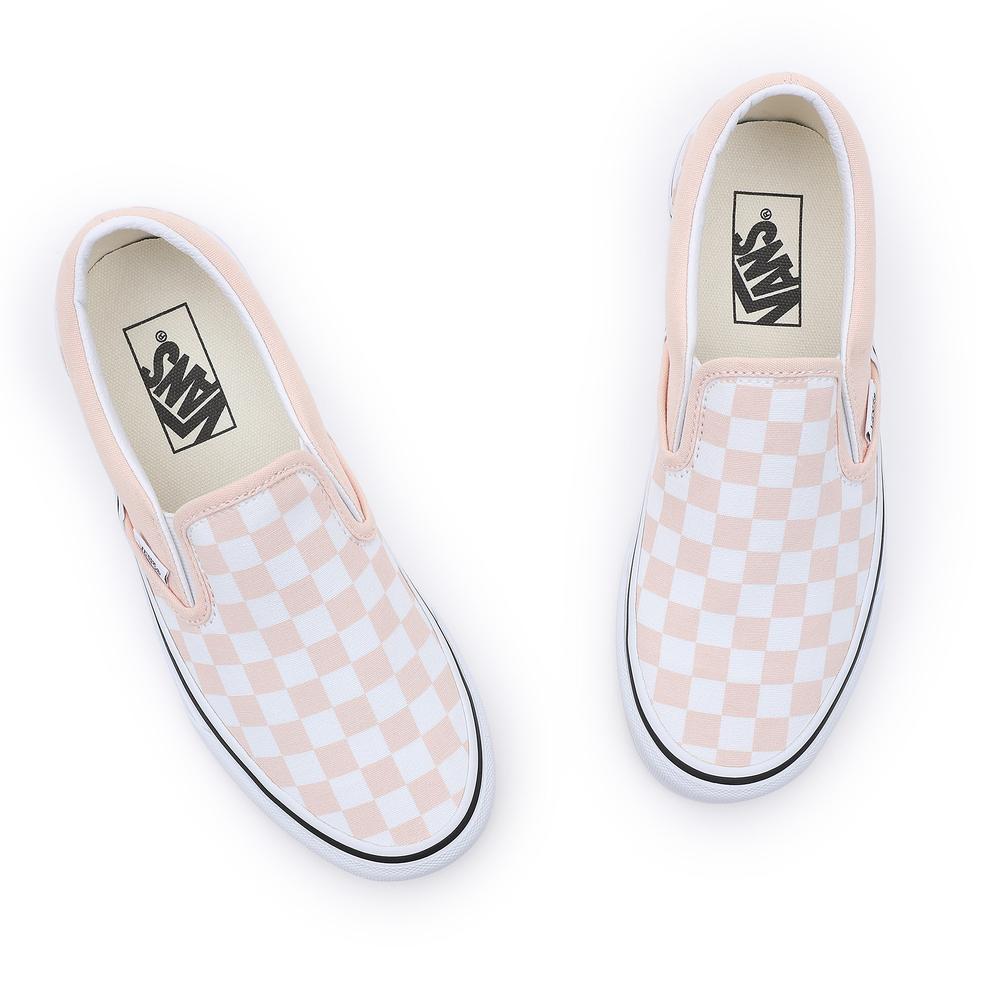 Topánky Vans Color Theory Classic Slip-On VN0A7Q5DBM01 - pomarančové