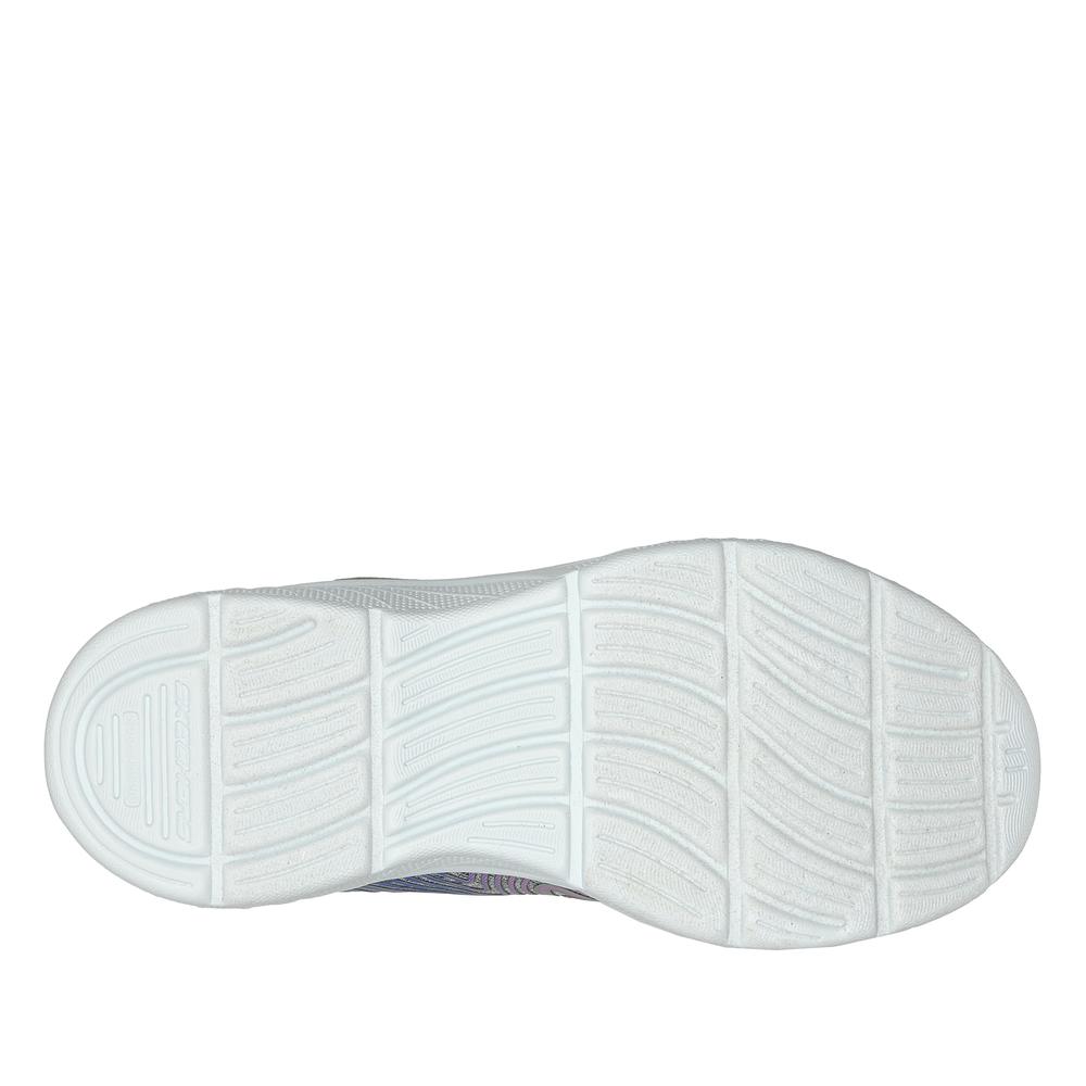 Detské topánky Skechers Microspec Plus Swirl Sweet 303535LGYMT - šedý
