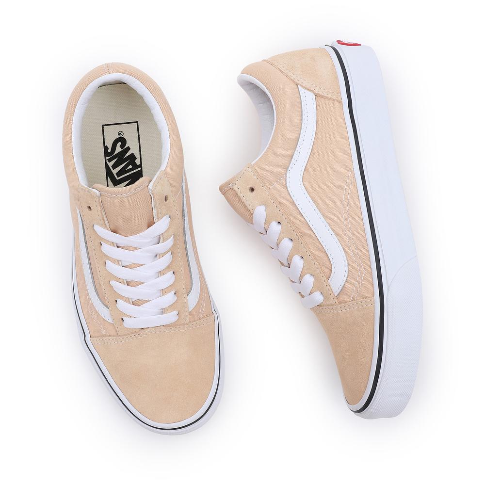 Topánky Vans Color Theory Old Skool VN0007NTBLP1 - pomarančové