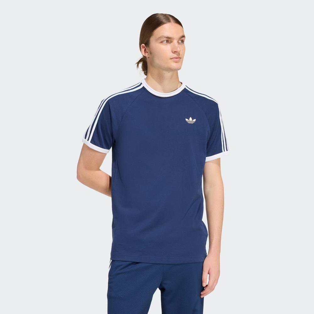 Pánske tričko adidas Originals 3-Stripes KE3536 - tmavomodré