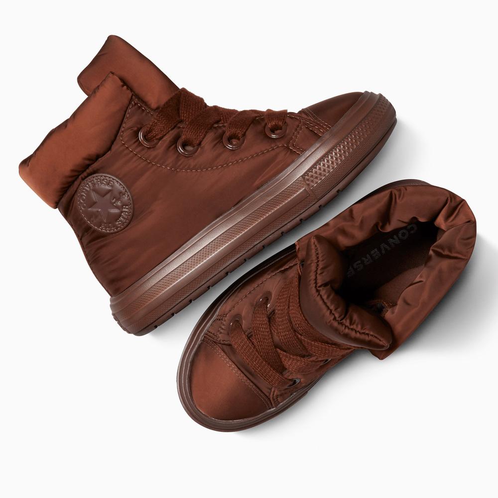 Dámske topánky Converse Chuck Taylor All Star Elements Boot A12940C - hnedé