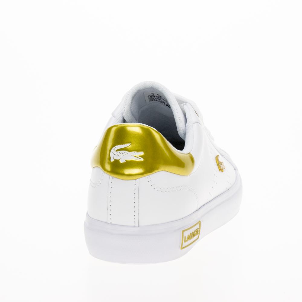 Topánky Lacoste Powercourt 2.0 745SFA0034-216 - biele