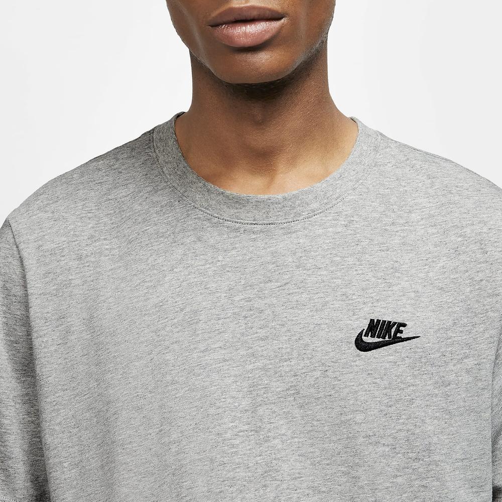 Tričko Nike Sportswear Club AR4997-064 - šedý