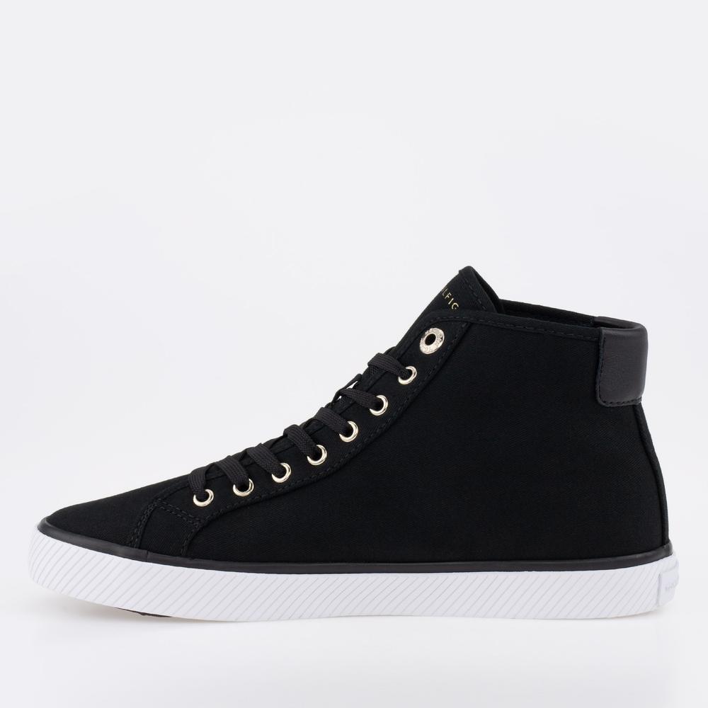 Topánky Tommy Hilfiger Essential Highcut FW0FW07247-BDS - čierne