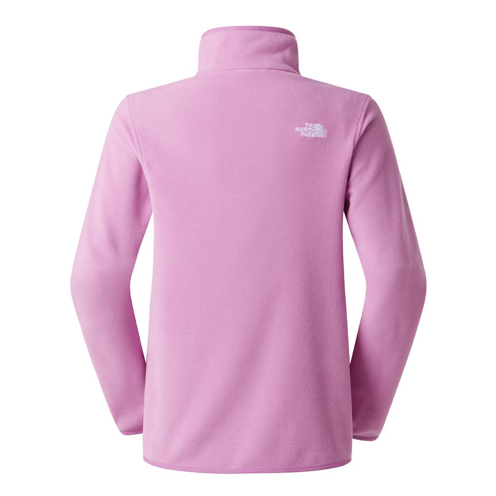 Blúza The North Face 100 Glacier 1/4 Zip Fleece 0A8D2JG6E1 - ružové