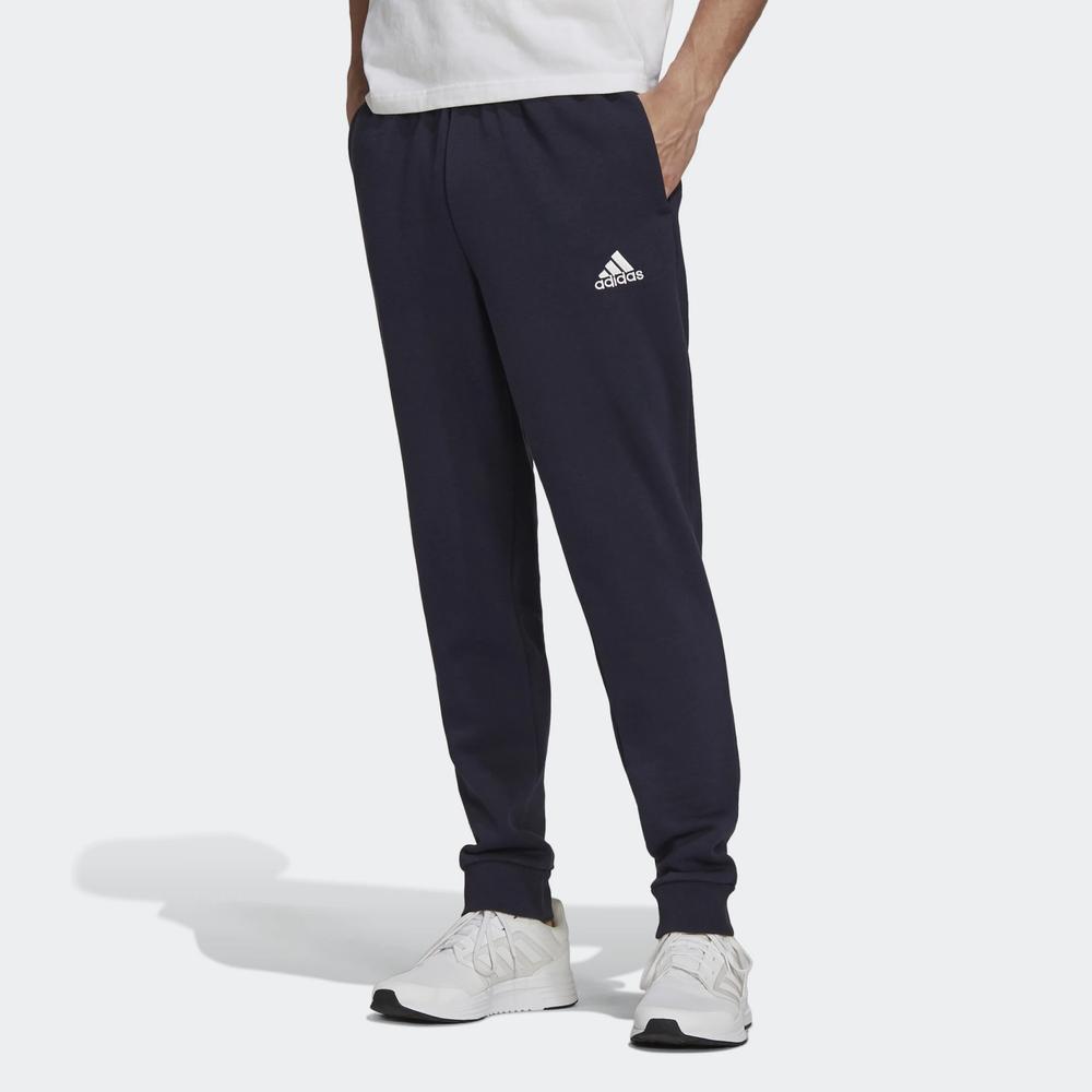 adidas Essentials Fleece Regular Fit Tapered Cuff H33664 - tmavomodré