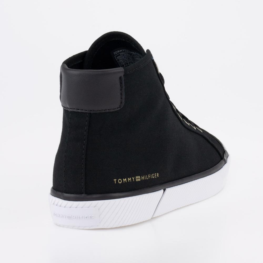 Topánky Tommy Hilfiger Essential Highcut FW0FW07247-BDS - čierne