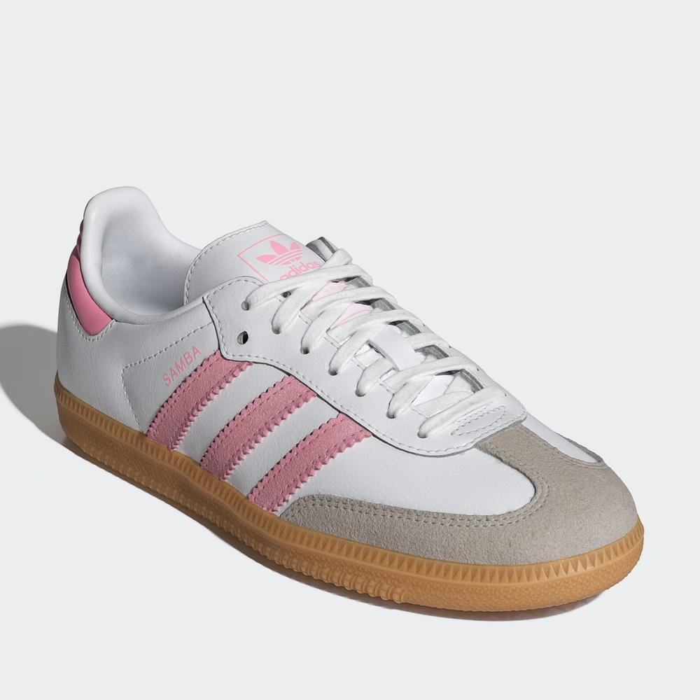 Detské topánky adidas Originals Samba OG J JQ2018 - biele