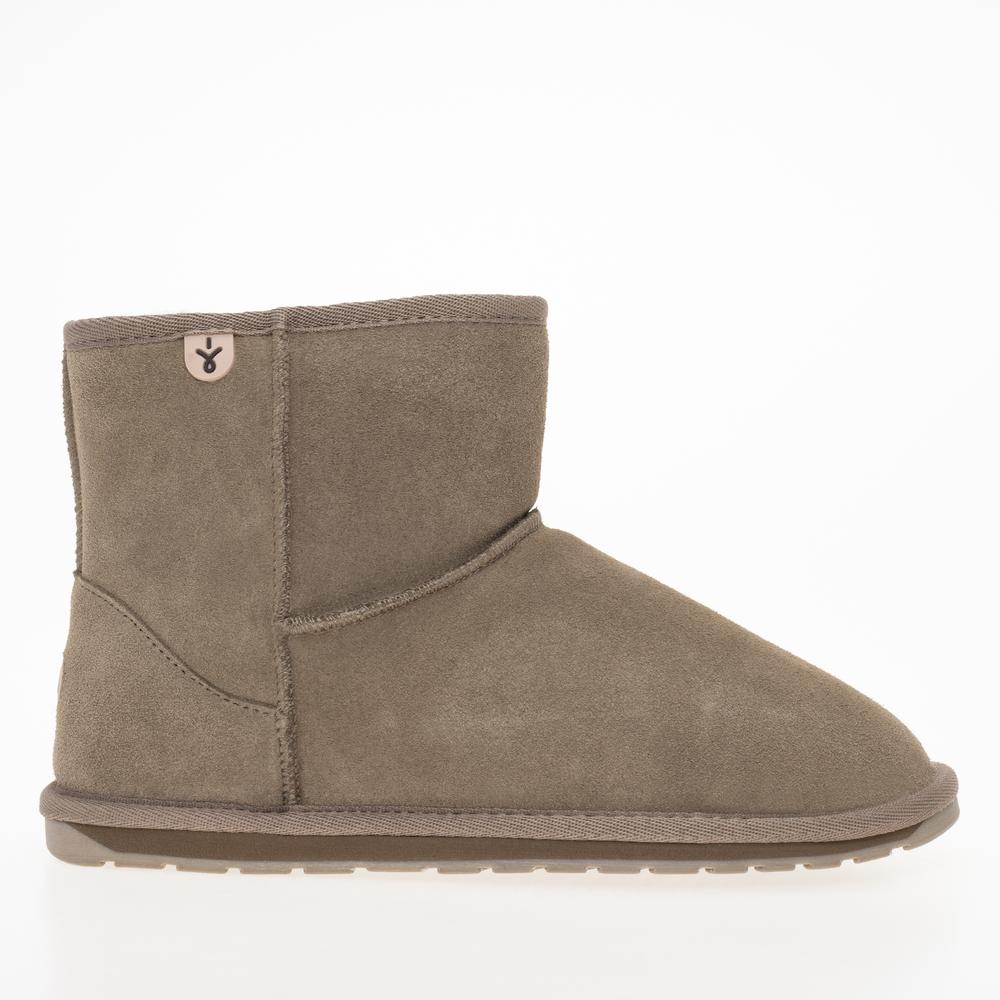 Topánky Emu Australia Wallaby Mini Teens T10103MUSH - hnedé