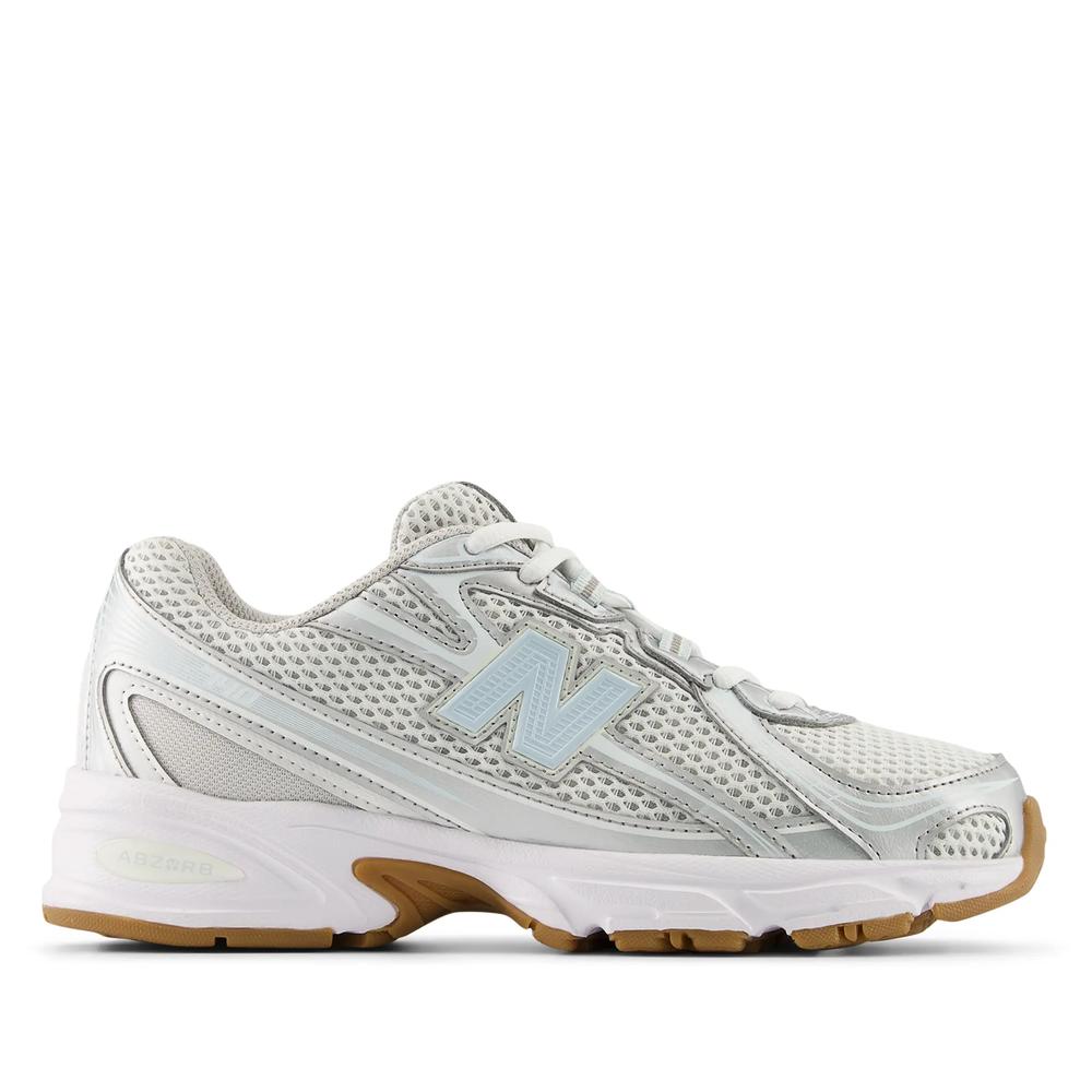 Detské topánky New Balance GR740AA - strieborné