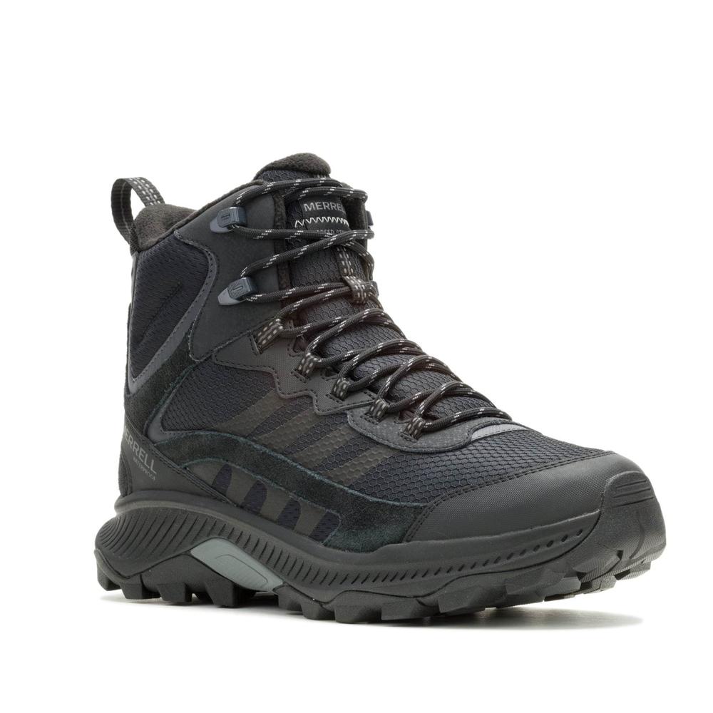 Topánky Merrell Speed Strike 2 Thermo Mid Waterproof J037767 - čierne