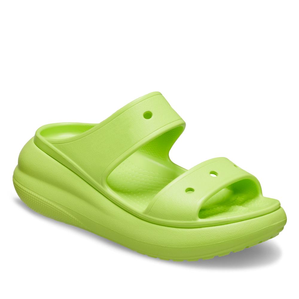 Klapky Crocs Crush Sandal 207670-3UH - zelené
