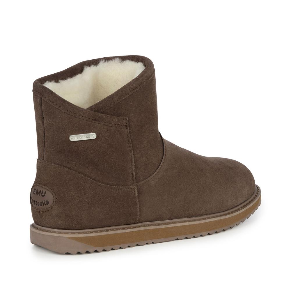 Topánky Emu Australia Dofida Mini W12645OAK - hnedé