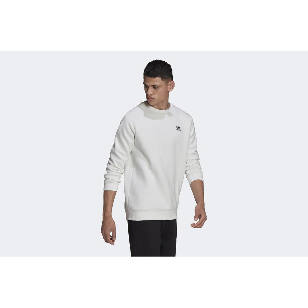 Blúza adidas Adicolor Essentials Trefoil Crewneck H34644 - biele