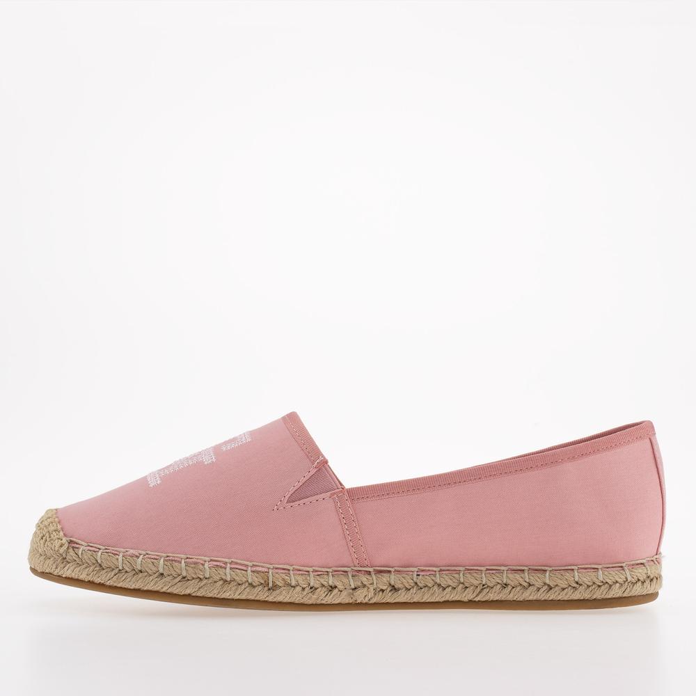Topánky Tommy Hilfiger Embroidered Espadrille FW0FW07101-TQS - ružové