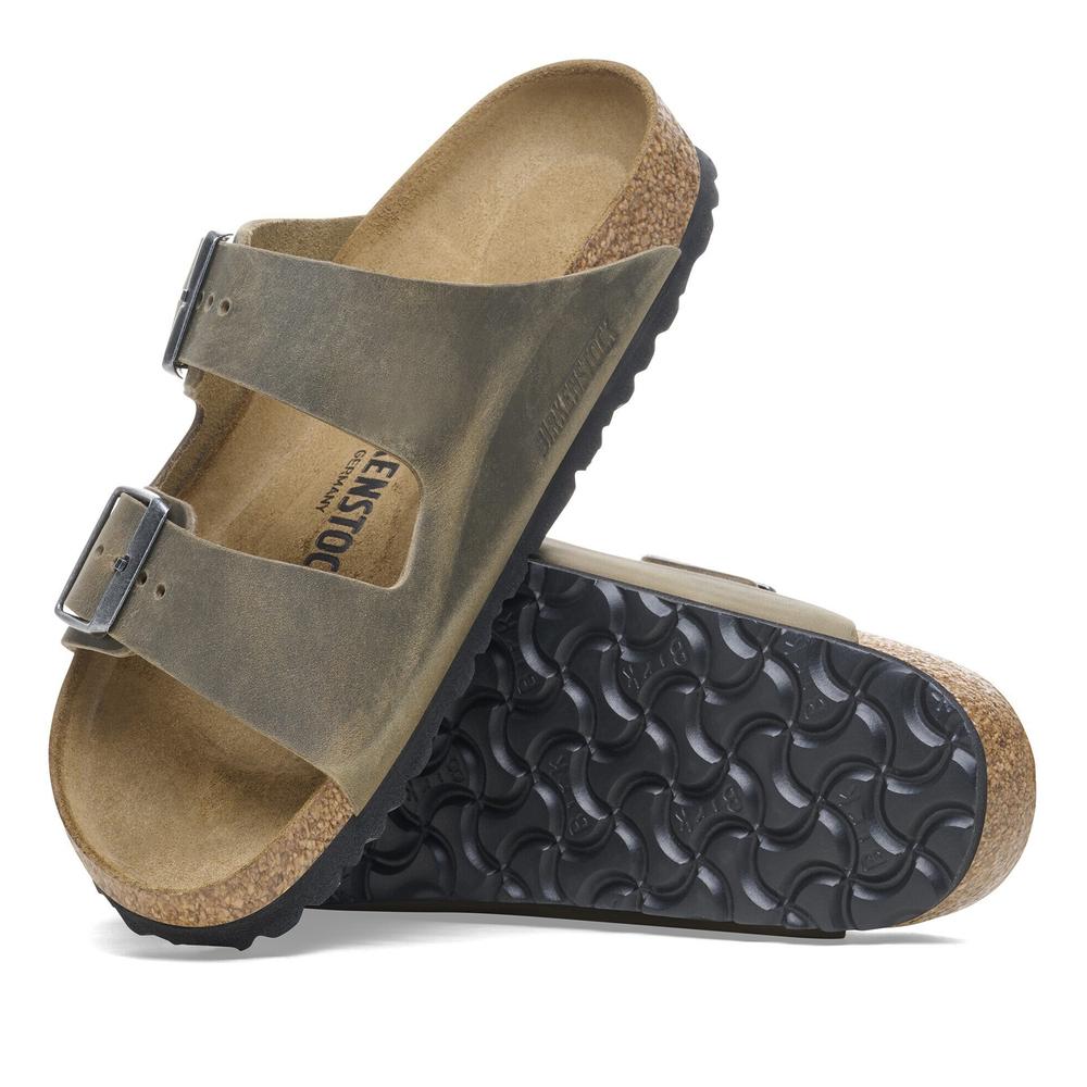 Klapky unisex Birkenstock Arizona 1027022 - zelené