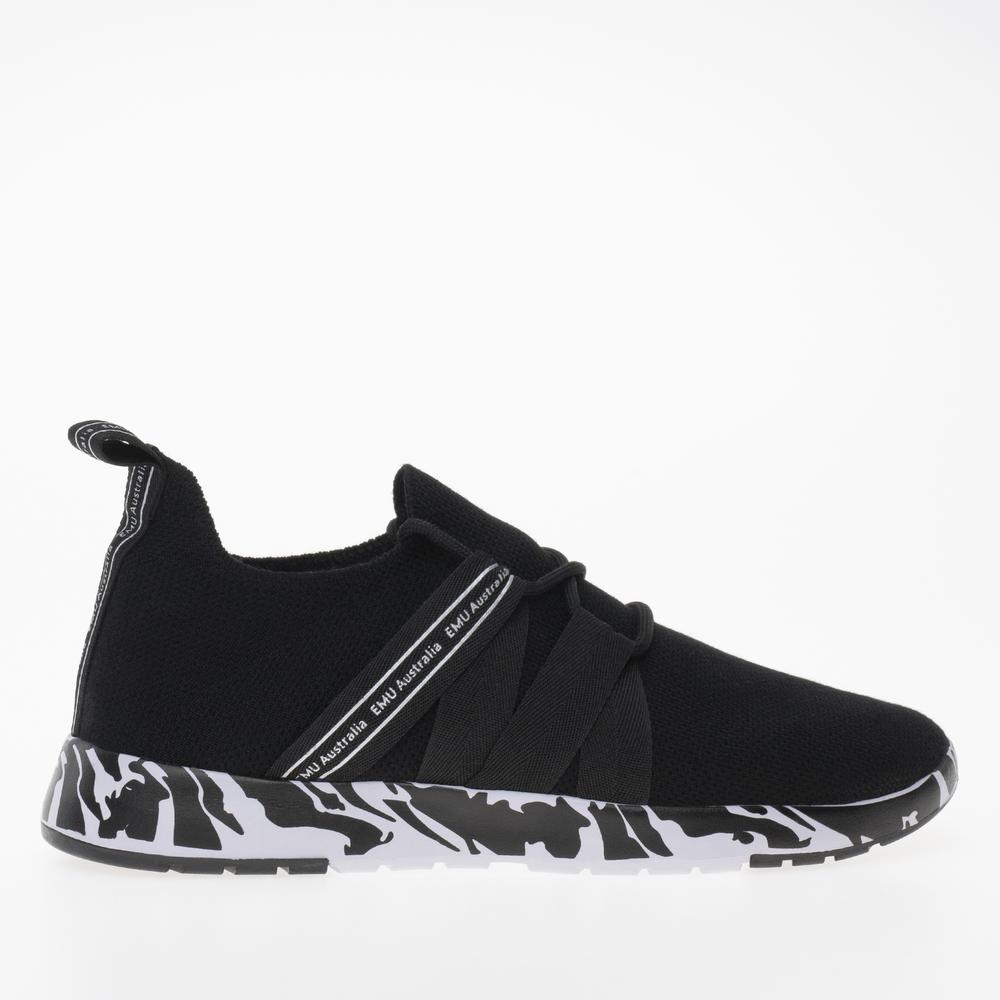 Topánky Emu Australia Leura Swirl W13030BLACK - čierne