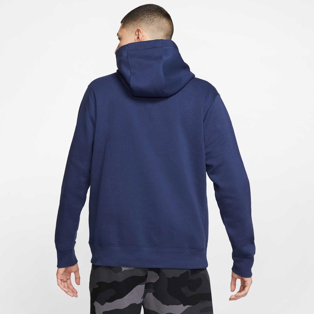 Blúza Nike NSW Club Fleece BV2654-410 - tmavomodré