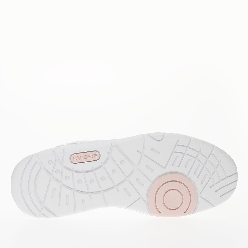 Topánky Lacoste T-Clip 124 2 SFA 747SFA0061-1Y9 - biele