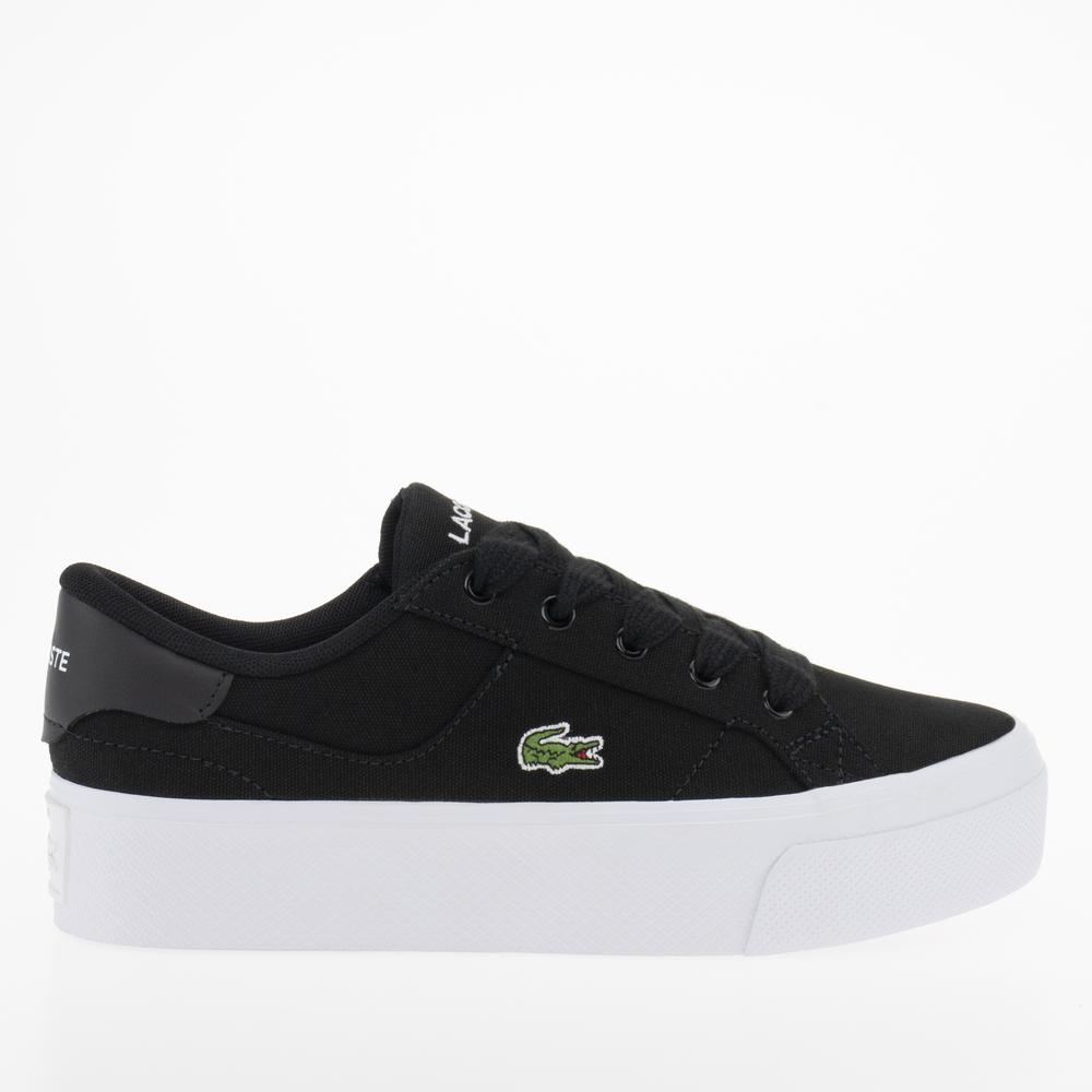 Topánky Lacoste Ziane Platform Textile 745CFA0012-312 - čierne