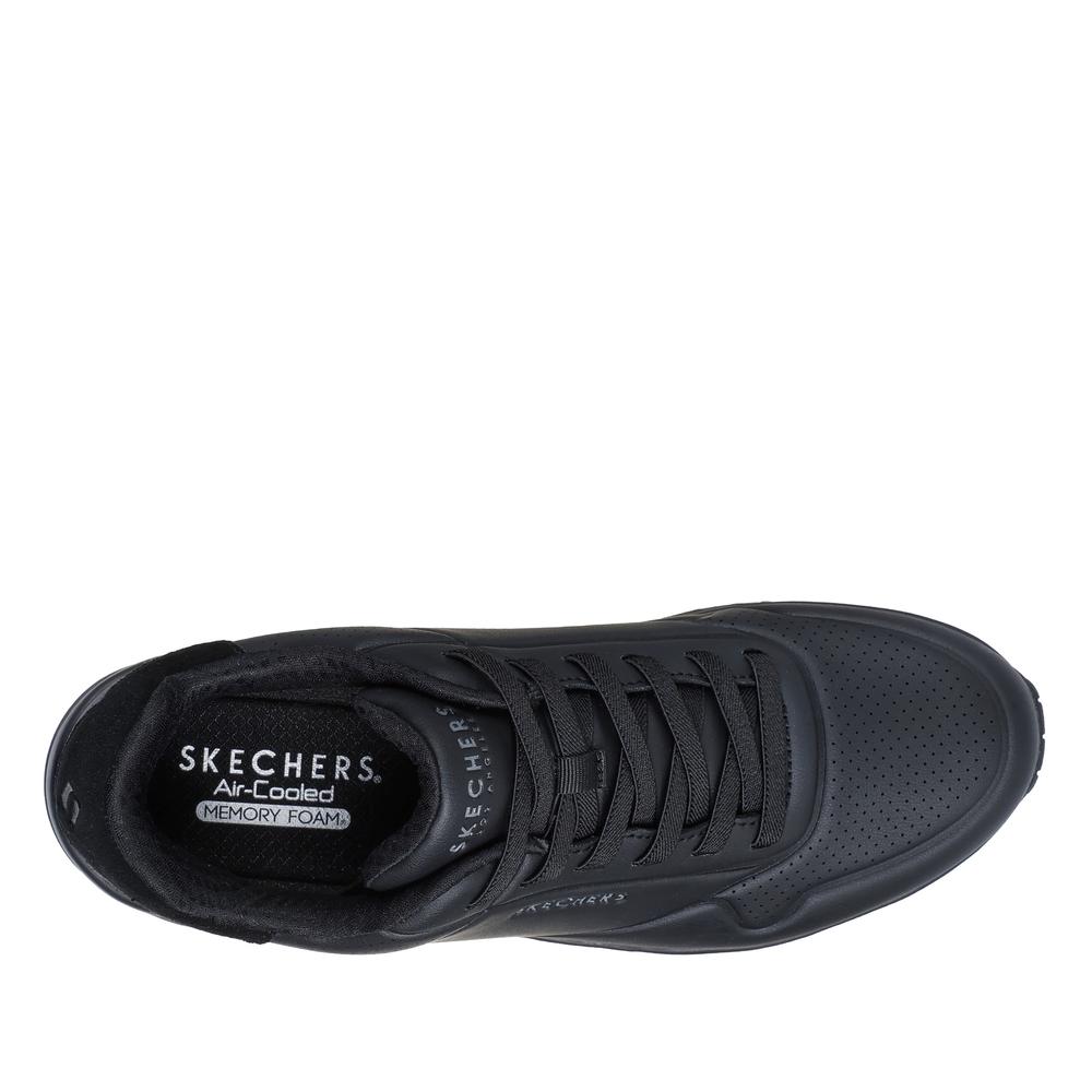 Pánske topánky Skechers Uno Tailored Air 183007BBK - čierne