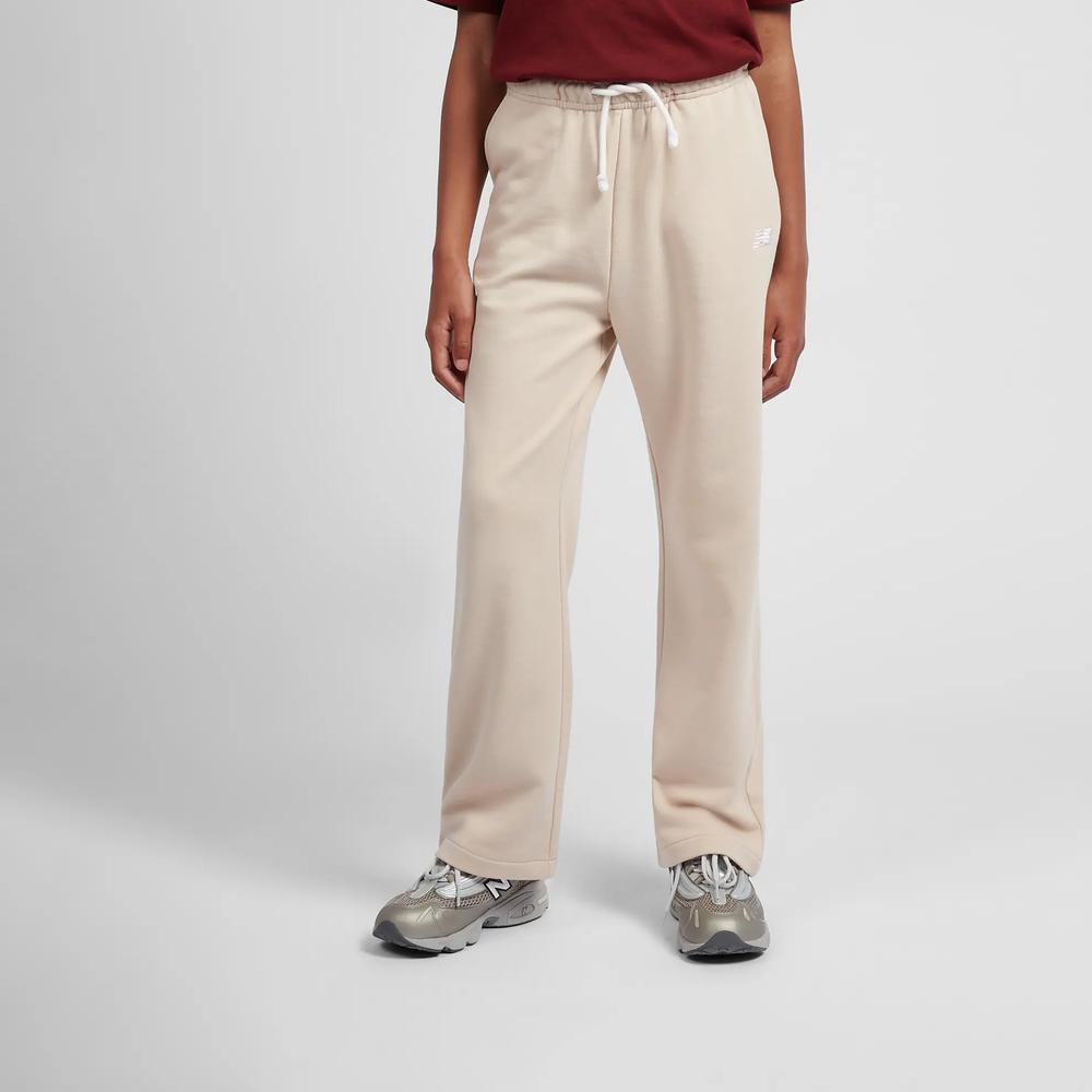 Detské nohavice New Balance LAKG0216BIS - béžové