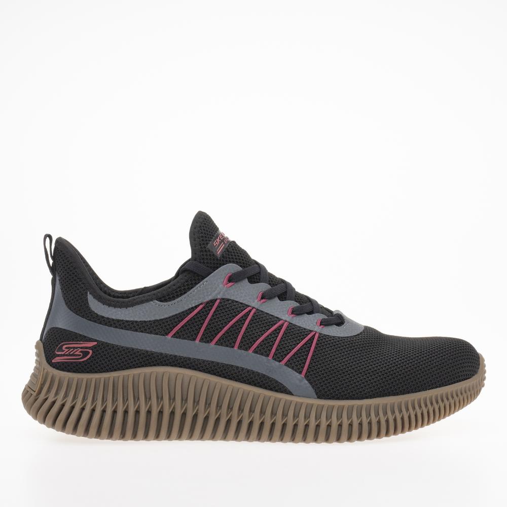 Topánky Skechers Bobs Geo 118171BKMT - čierne