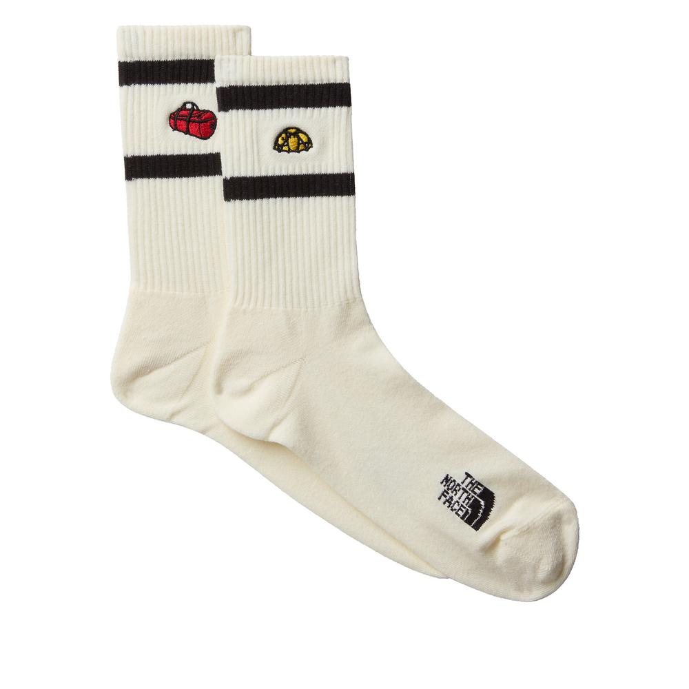 Unisex ponožky The North Face Everyday Crew Icons 0A8EGMQLI1 - biele