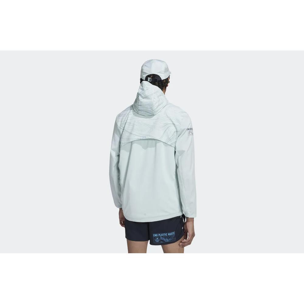 Bunda adidas Marathon Jacket For The Oceans HF8760 - zelené