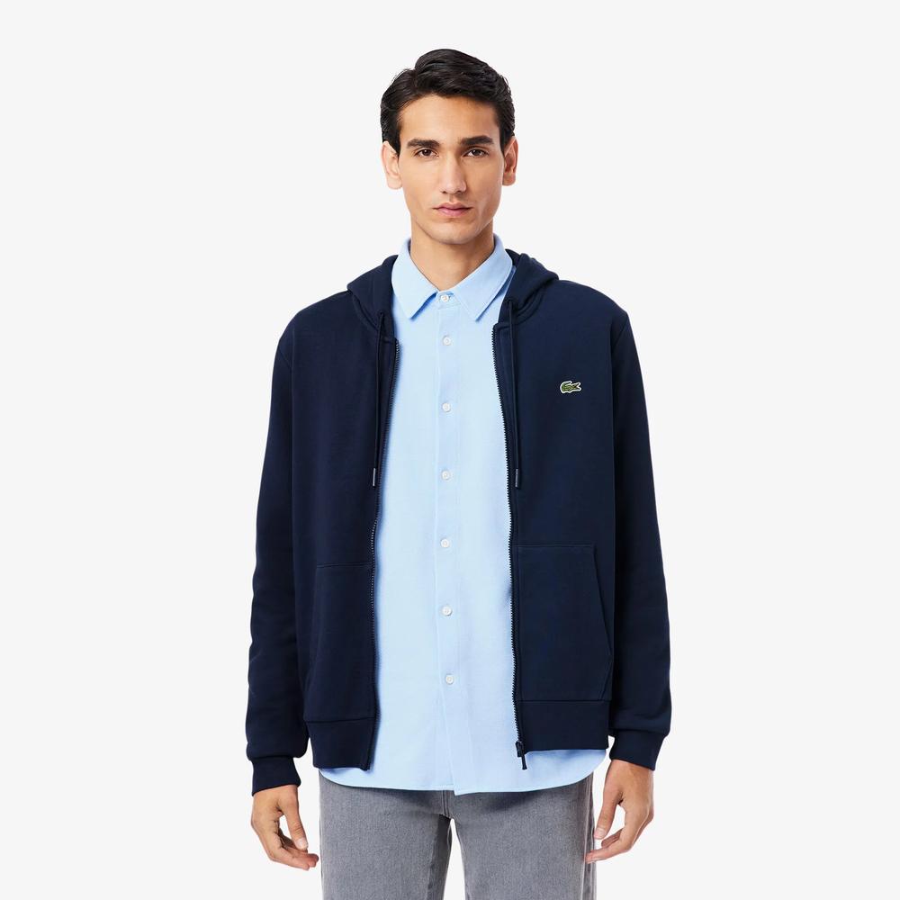 Blúza pánske Lacoste Classic Fit SH9809-166 - tmavomodré