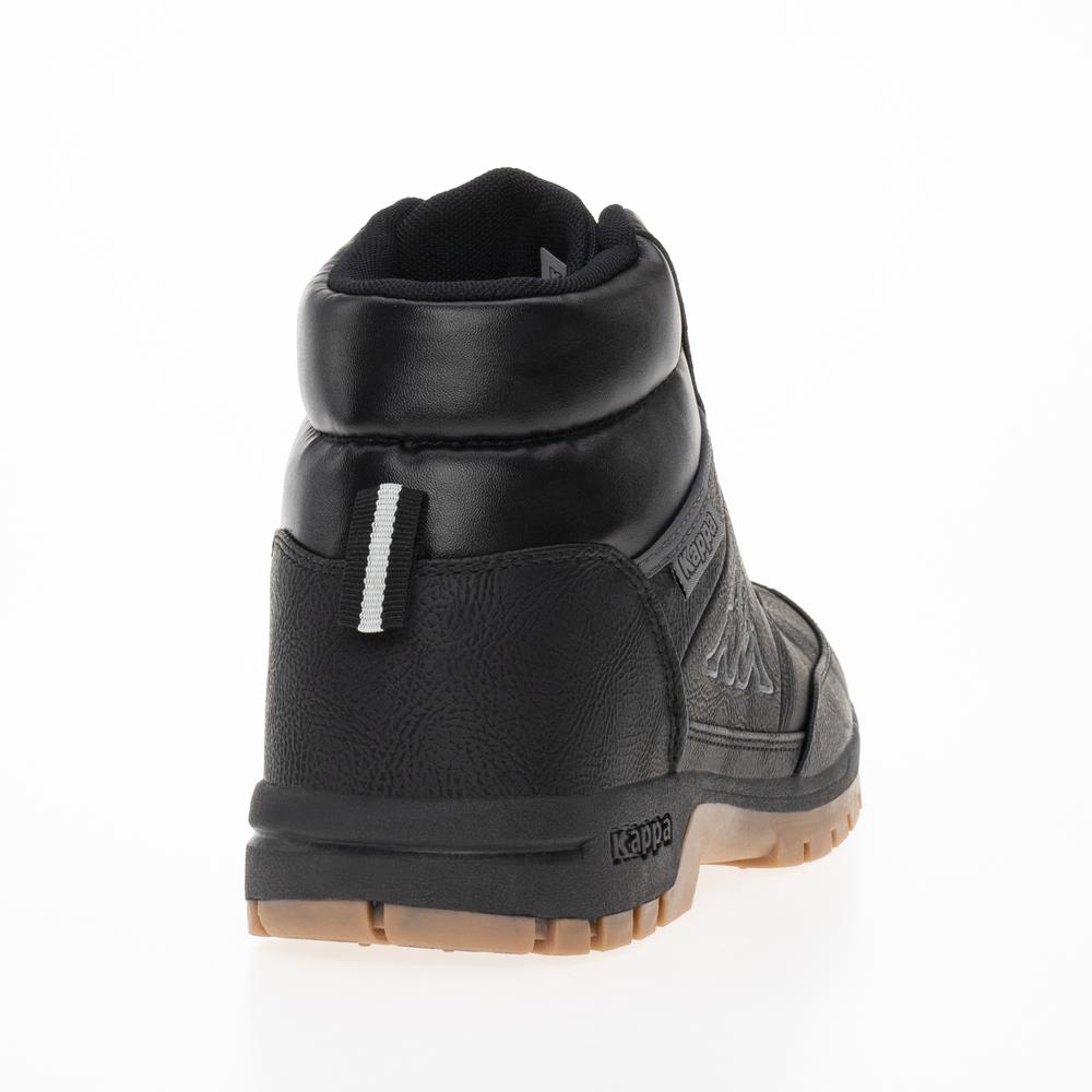 Topánky Kappa Bright Mid Light 242075-1111 - čierne