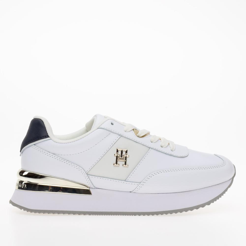 Topánky Tommy Hilfiger Elevated Feminine Runner FW0FW07306-YBS - biele
