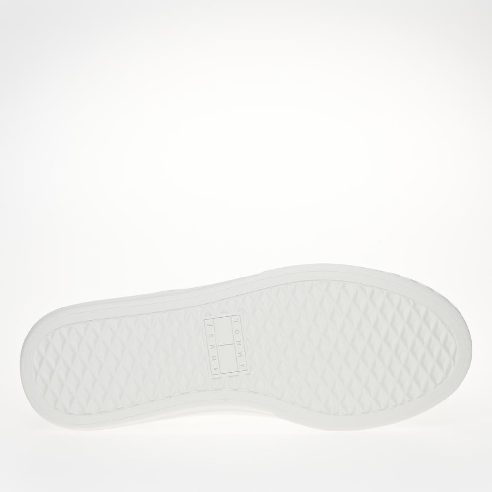 Topánky Tommy Jeans Cupsole Sneakers Ess EN0EN02508-YBL - biele