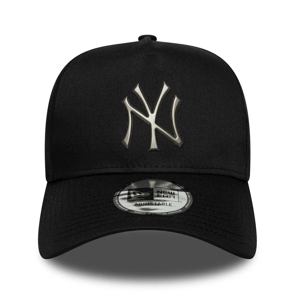 Čiapka New Era New York Yankees MLB Metallic 9FORTY E-Frame 60771870 - čierne