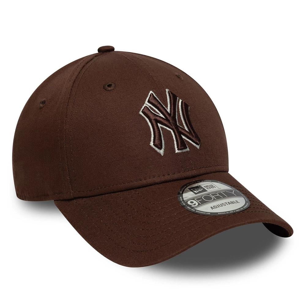 Čiapka New York Yankees MLB Team Outline 9FORTY 60771714 - hnedé