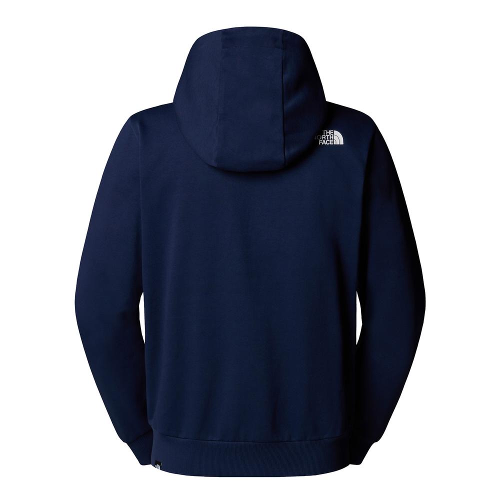 Mužský blúza The North Face Simple Dome Full Zip 0A89FD8K21 - tmavomodré